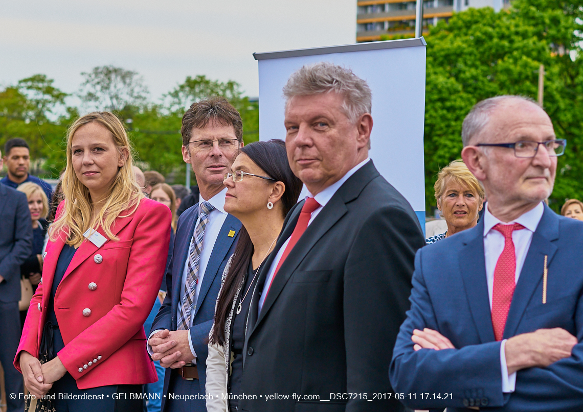 11. Mai 2017 - Grundsteinlegung für die LOGE und dem Kulturquadrat in Neuperlach